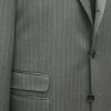 ライトグレー+白ストライプスーツ