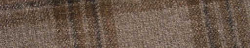 【Ca_22f55】グレージュ+7.5×6.5cmブラウン・黒ファンシーチェック