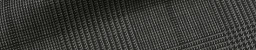 【Tr_3w26】グレー・黒8×7cmグレンチェック+黒ペーン