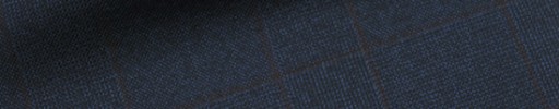 【Vbc_w653】ロイヤルブルーグレンチェック＋７×５．５ｃｍレッドブラウンペーン