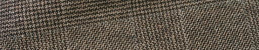 【Ca_22f01】ブラウンミックス７×５．５ｃｍグレンチェック