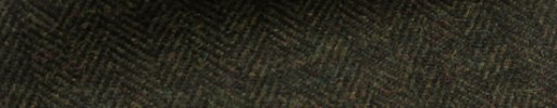 【H_3w032】グリーンミックス1.5cm巾ヘリンボーン