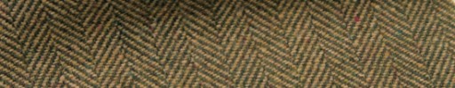 【H_3w034】オレンジブラウンミックス1.5cm巾ヘリンボーン