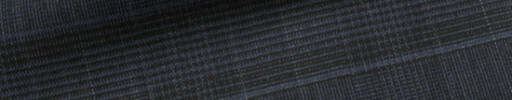 【5s_be38】ネイビー・黒６．５×５．５ｃｍグレンチェック＋グレーペーン