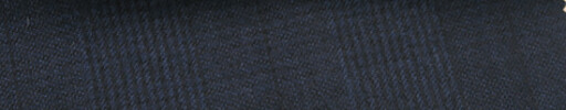 【5w_kha12】ネイビー・黒６×５．５ｃｍグレンチェック＋ペーン