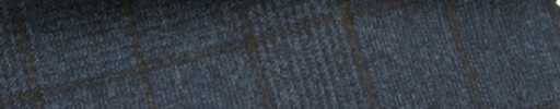 【5w_vb308】ブルーグレー・黒９×７ｃｍグレンチェック＋ダークブラウンチェック