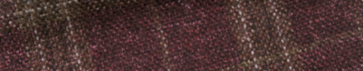 【4w_vb349】ラセットブラウン+9×7cmブラウンミックスチェック+ペーン