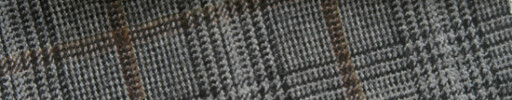 【5w_jw02】グレー6×5cmチェック+ブラウンペーン