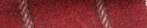 【Hs_5st12】レッド+7×5cmレッド斜め・ダークブラウン・白ペーン