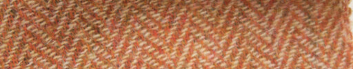 【Hs_5st42】オレンジ１．５ｃｍ巾ヘリンボーン