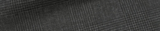 【A_hs61】チャコールグレー・黒４．５×４ｃｍグレンチェック