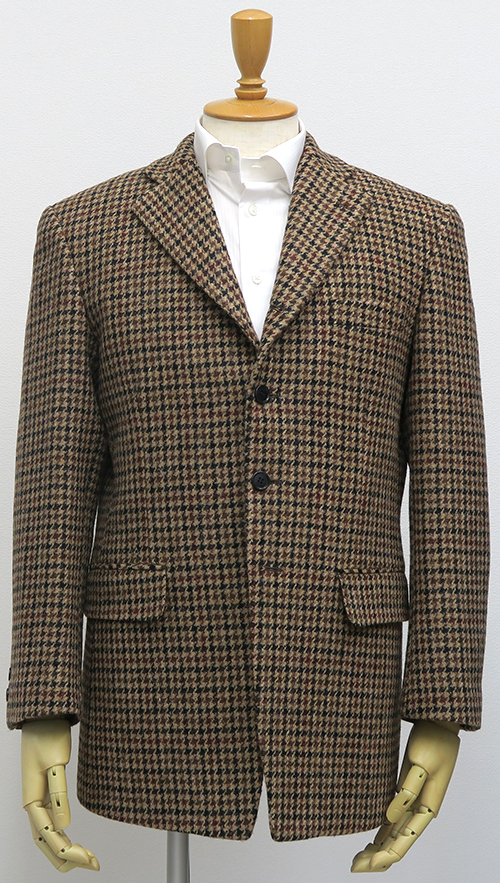 【色: ブルーチェック】[スリーピング シープ] Harris Tweed ハリ